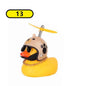 Whimsical Broken Wind Helmet: Yellow Duck Car Charm - Sprinkle Cuteness into Your Drive with this Unique and Adorable Car Accessory