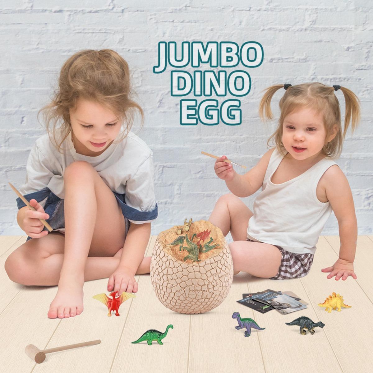 Embark on a Prehistoric Adventure with Our Educational Giant Dinosaur Egg Excavation Kit – Discover the Wonders of Learning