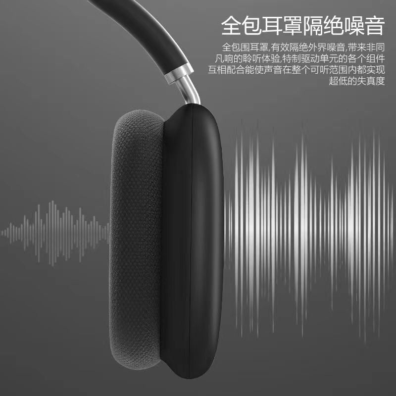 Generic TechStar+ Wireless Waterproof Headphones with Mic and Active Noise-Cancellation for Gaming, Gym, Entertainment