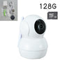 Smart PTZ Baby Monitor: 1080P Wireless Surveillance Camera with Auto Tracking for Enhanced Peace of Mind