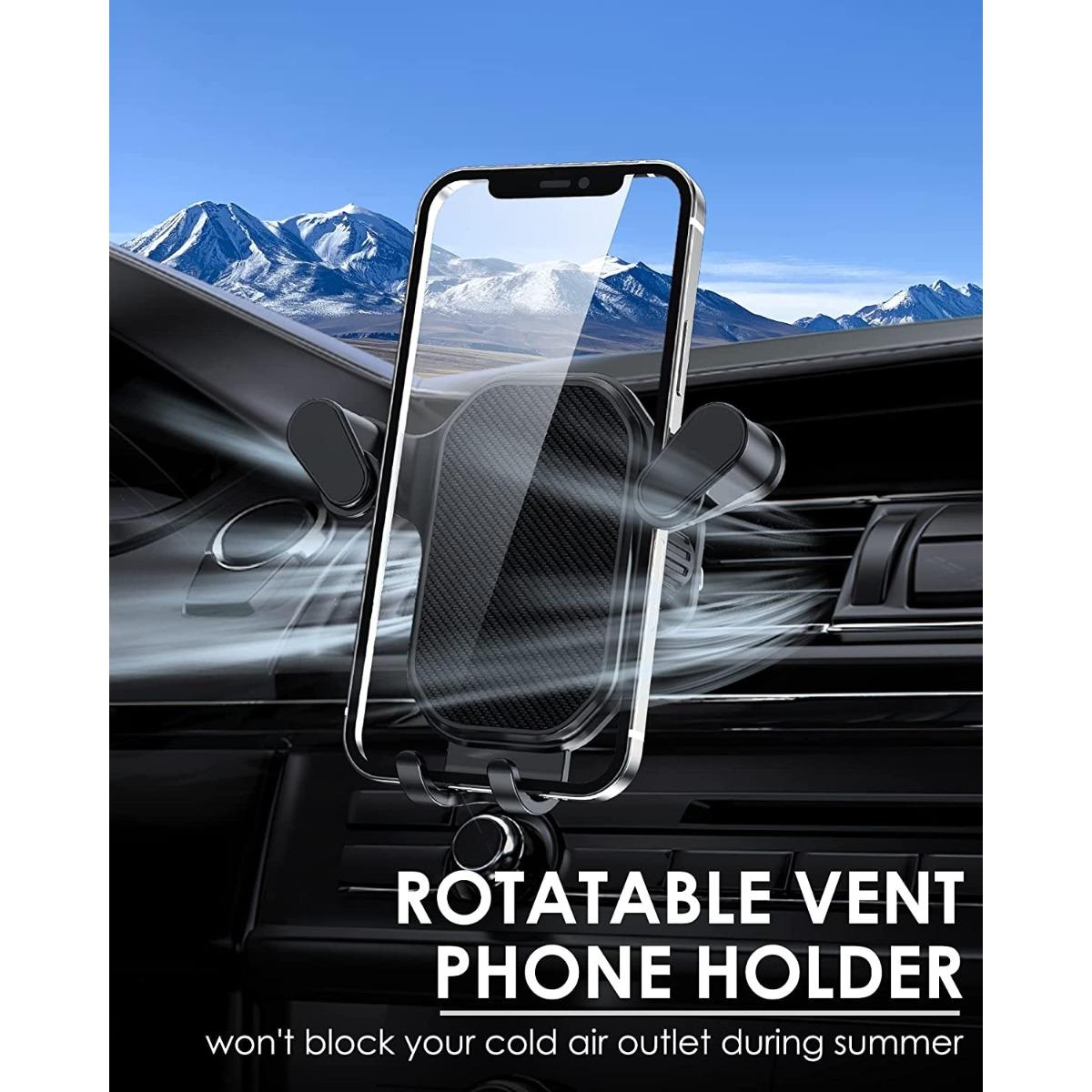 Universal Car Hook Base Phone Holder: Keep Your Phone Secure On-The-Go