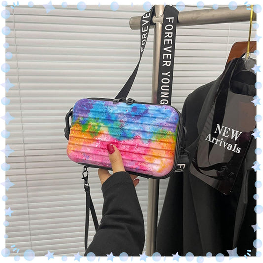 Elevate Your Youthful Style with the Must-Have PVC Jelly Crossbody Messenger Bag Backpack