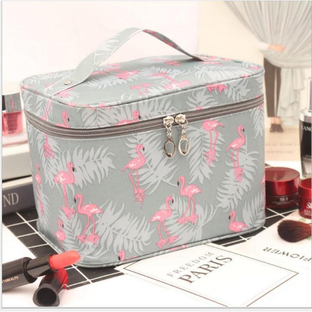 Mini Mystery Makeup Bundles Travel in Style with a Waterproof Makeup Bag: Spacious Cosmetic Storage Solution for Women on the Go