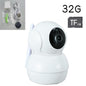 Smart PTZ Baby Monitor: 1080P Wireless Surveillance Camera with Auto Tracking for Enhanced Peace of Mind